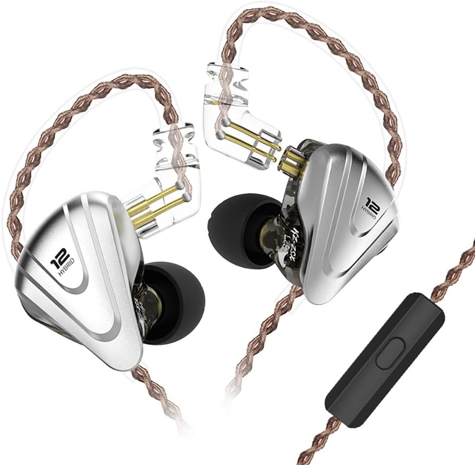 in-Ear Monitors with Detachable Cable, Black, Pack of 2 C900