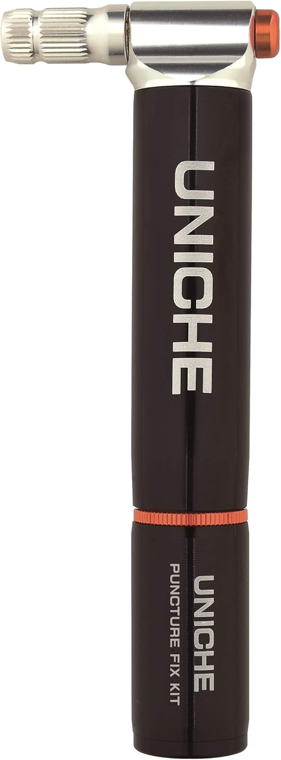 CO2 Inflator Tubeless Tire Repair Tool Kit with Storage Canister, Insertion Tool and Plugs E10982