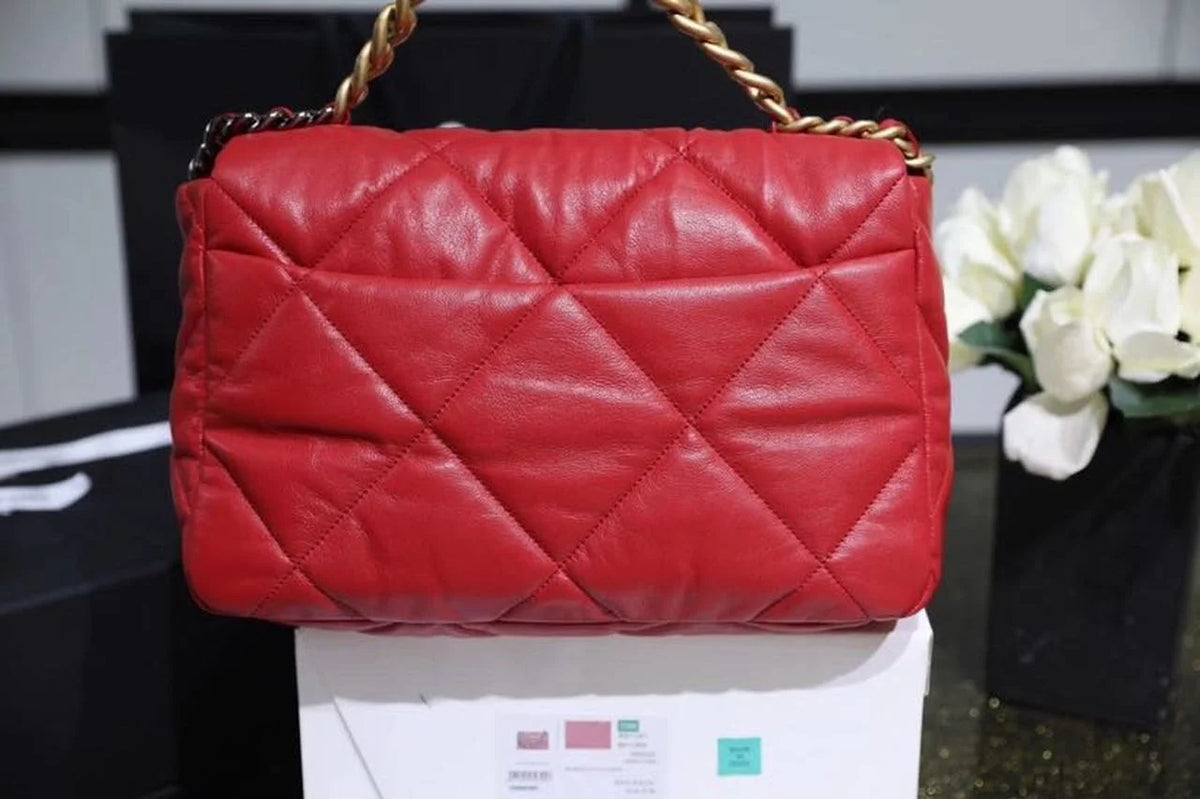 Red 26cm Handbag Y777070