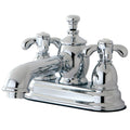 4 in. French Country Centerset Lavatory Faucet with Polished Chrome F249