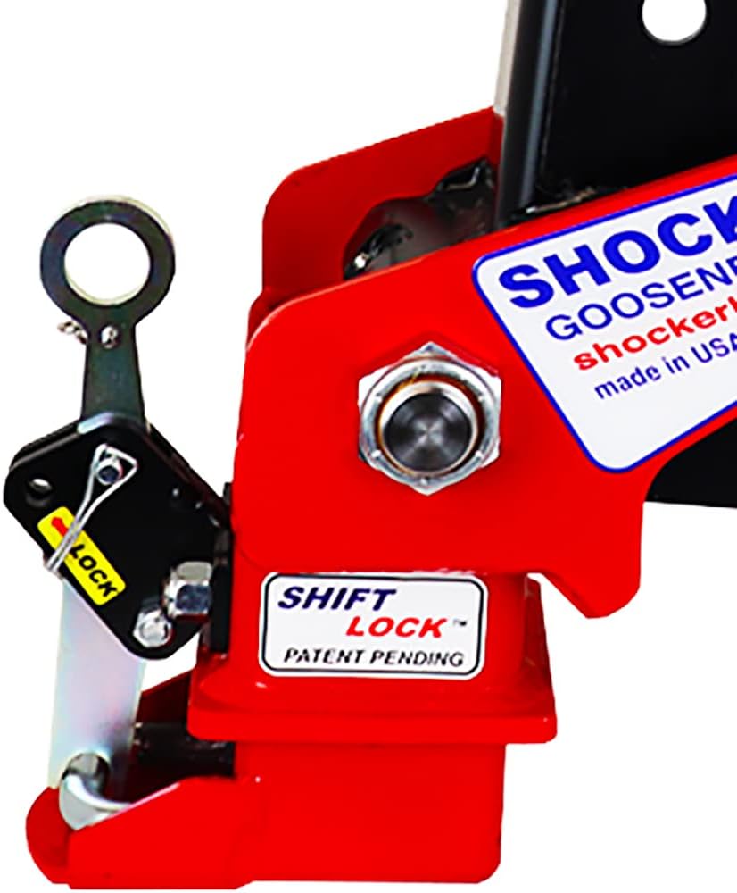 Gooseneck Air Hitch & Coupler, Round 4" Angled Pin 30K SL Coupler O31703