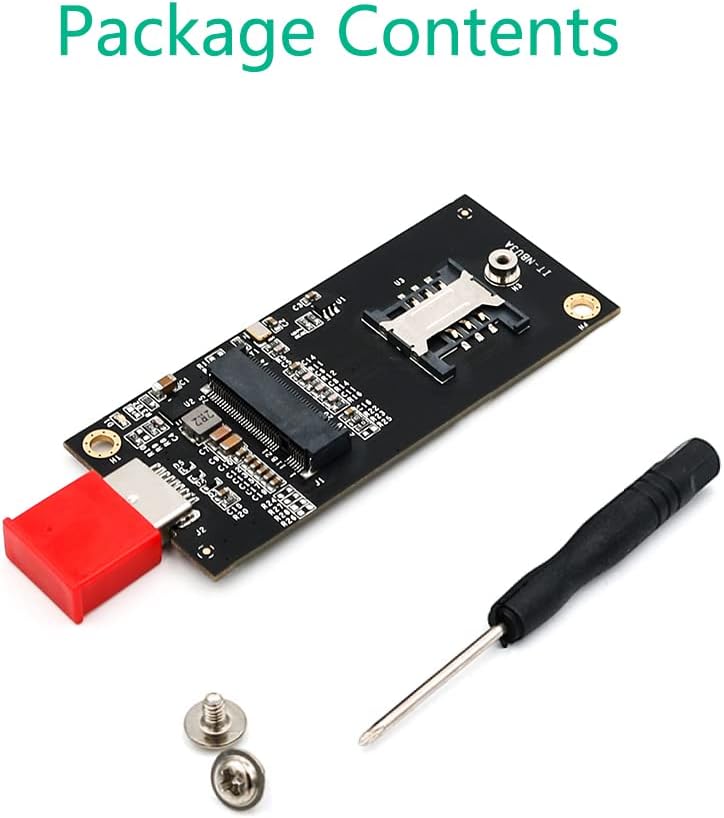 USB to NGFF M.2 Key B Adapter Enclosure with Sim Card Slot L16007