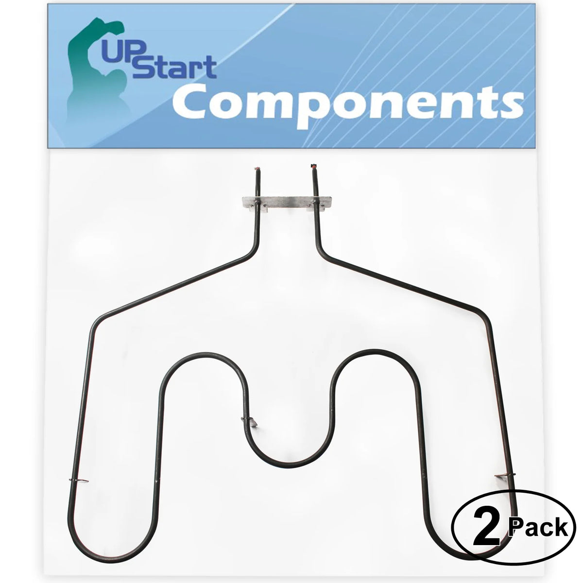 2-Pack Replacement Bake Element for General Electric Oven Heating Element S103840