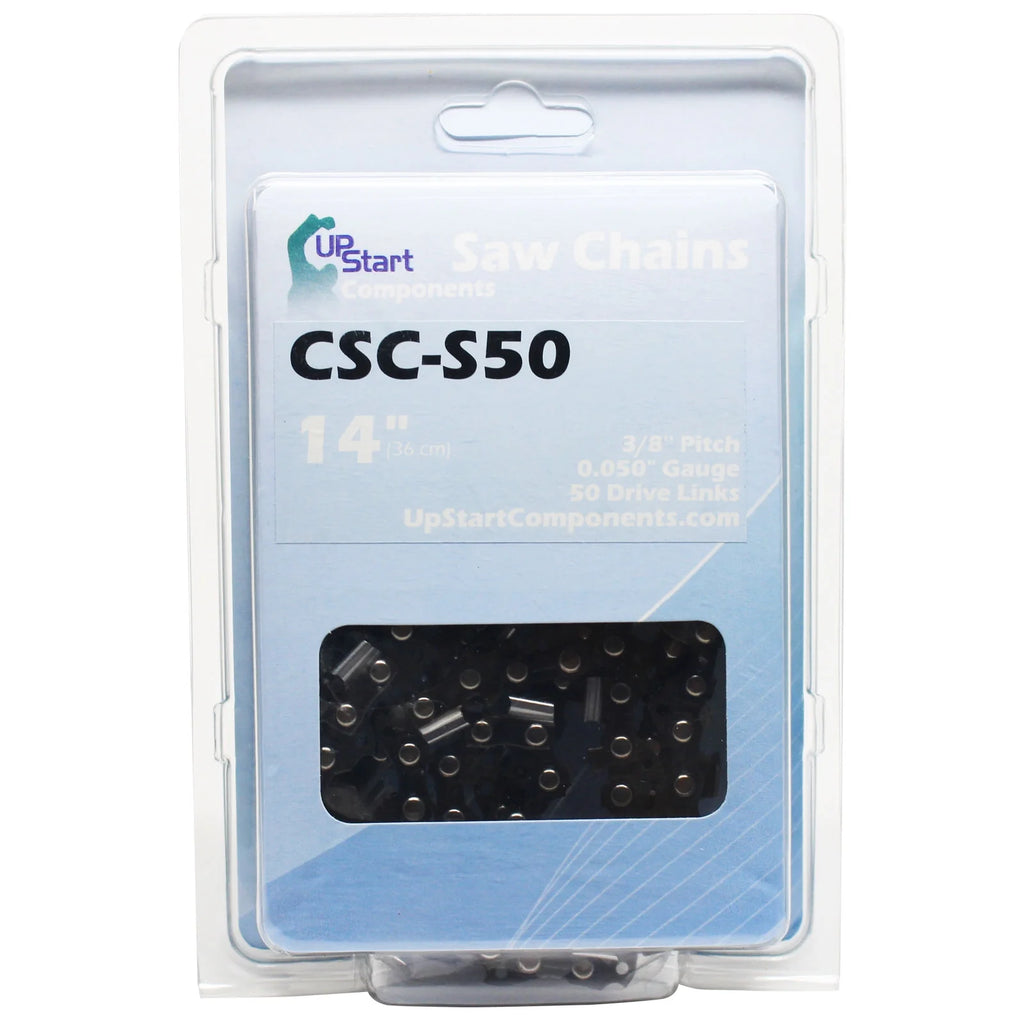 4-Pack 14" Semi Chisel Saw Chain for Electric Chainsaws A810