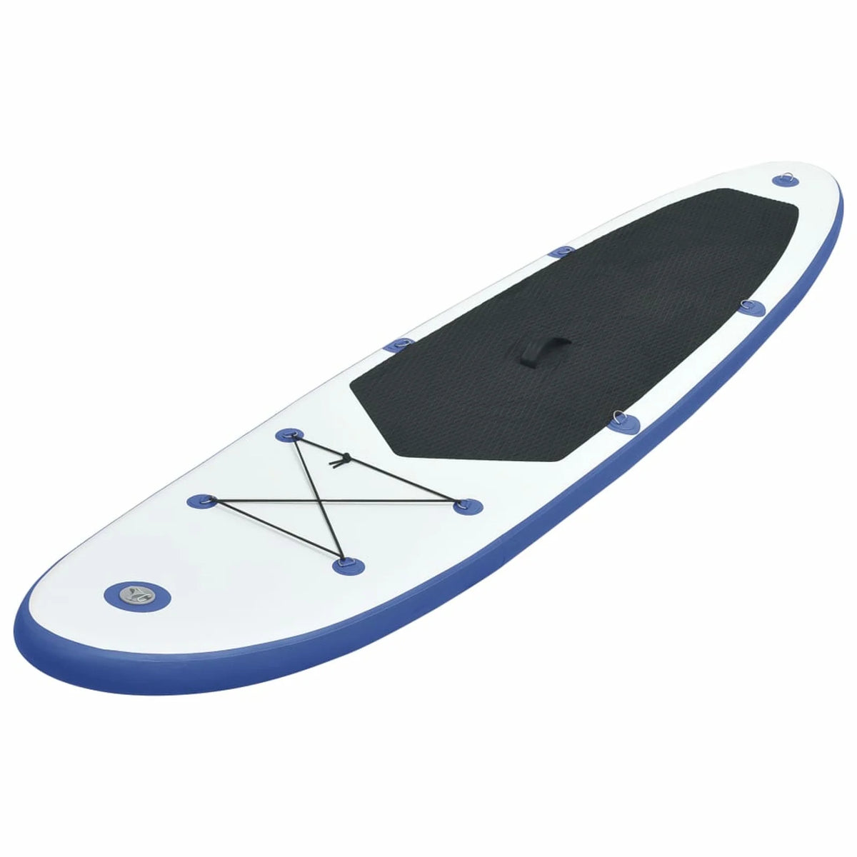 Blue and White Inflatable Paddle Board Set W8155