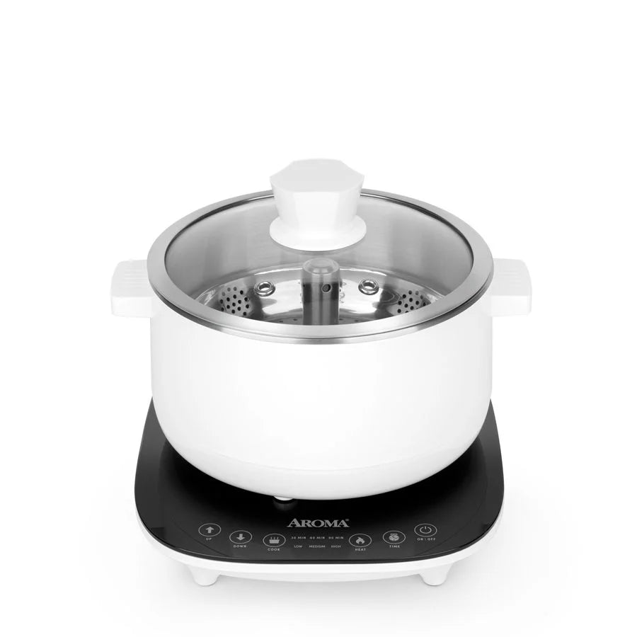 2.5L 1200W Hot Pot & Steamer W619782