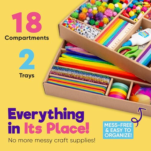 3000+ Pcs Arts and Crafts Supplies Craft Kit X7141