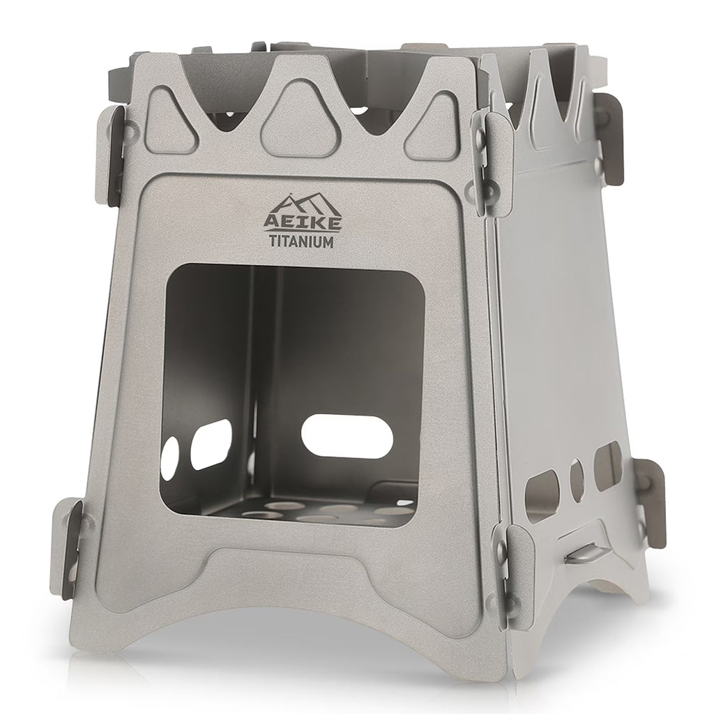 Titanium Wood Burning Backpacking Stove N38658
