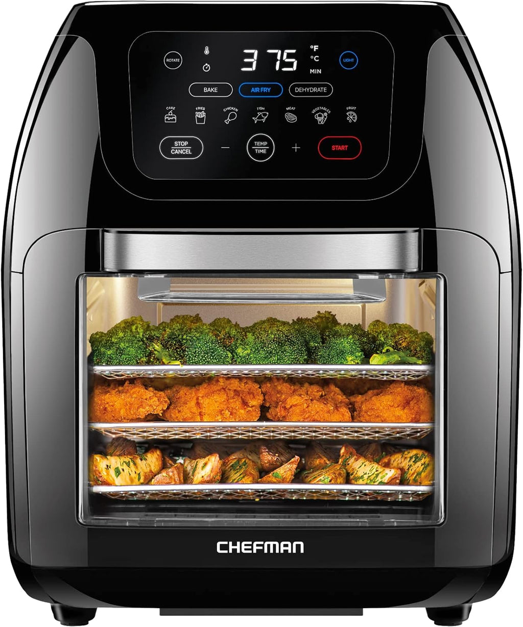 10L 3.6Qt Air Fryer with Rotisserie Dehydrator A801241