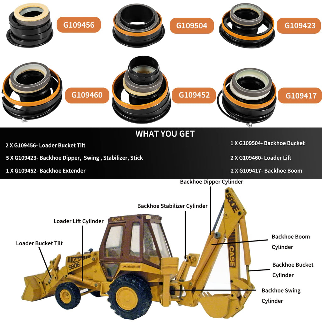 Hydraulic Cylinder Seals Kit E105160