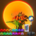 Sunset Projection Rainbow LED Lamp with USB Floor Stand W7714