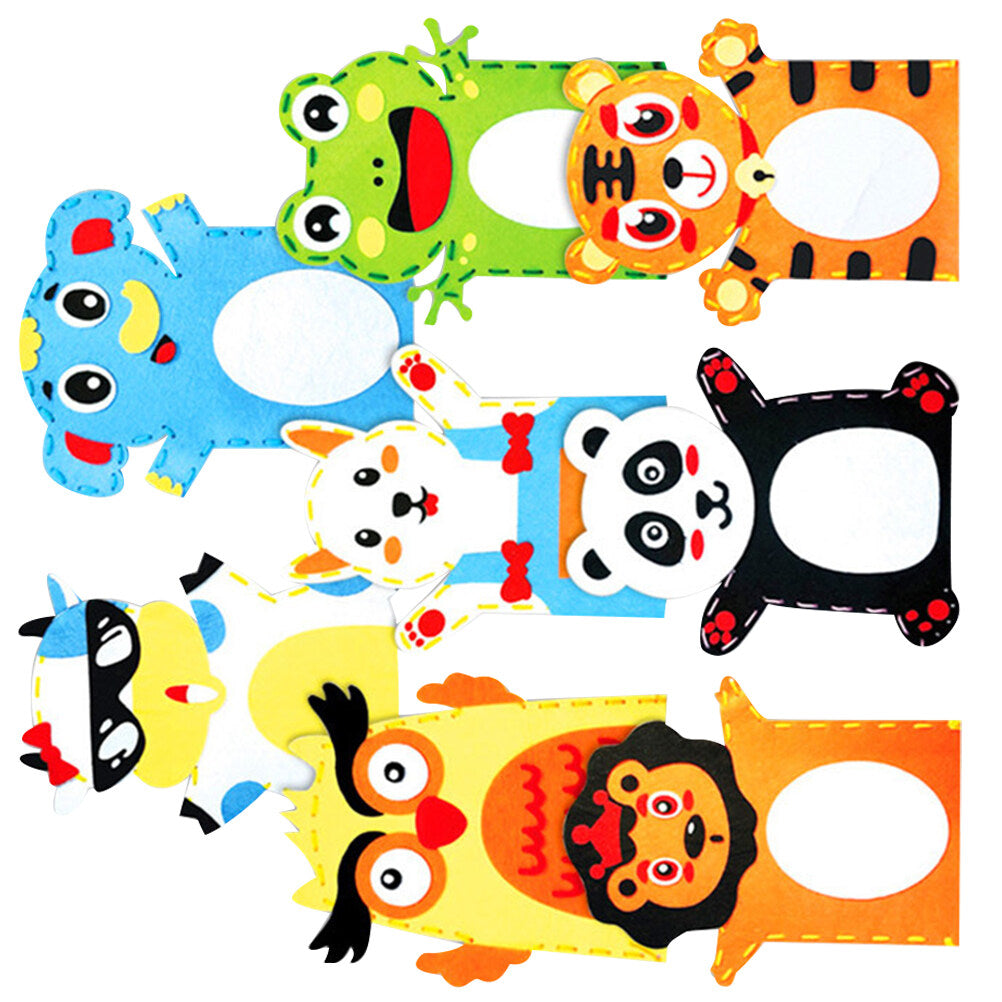 8PCS DIY Doll Making Kit Fabric Weaving Educational Toys Y413