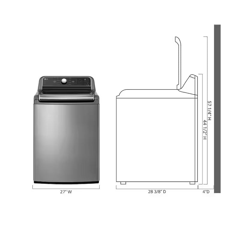 5.5 Cu. Ft. Top Load Washer with Impeller Z718255