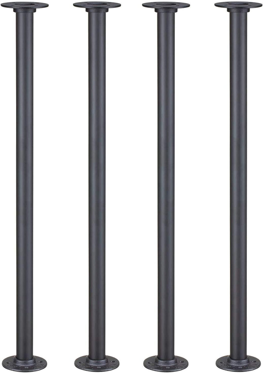 Set of 4 Iron Table Legs (1/2'' x 18'') J30573