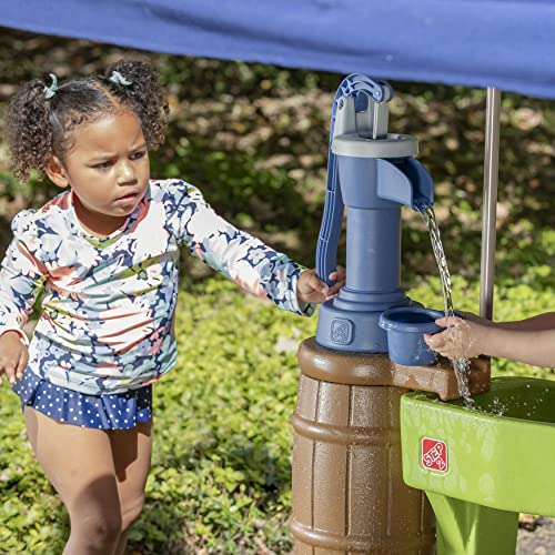 Tan Blue Water Play Table B487651