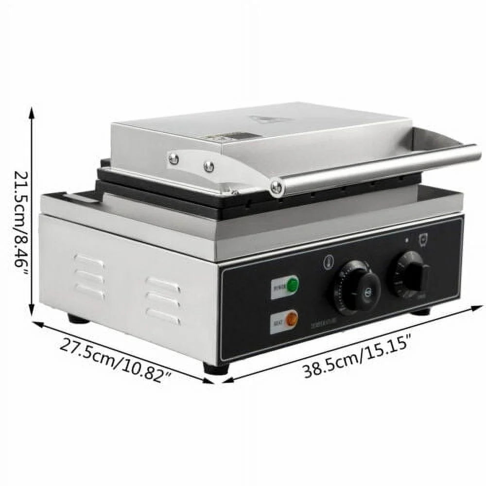 10 Slice Stainless Steel Nonstick Waffle Maker M31334