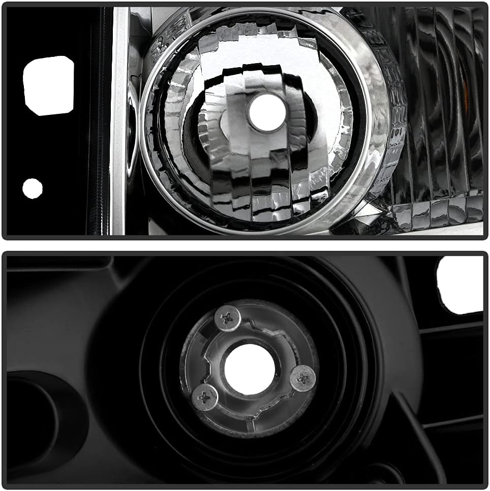 2004-2015 Nissan Titan Armada Headlights Replacement Driver + Passenger H98756