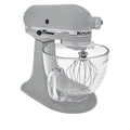 5-qt Tilt-Head Stand Mixer with Glass Bowl, Contour Silver Q968293