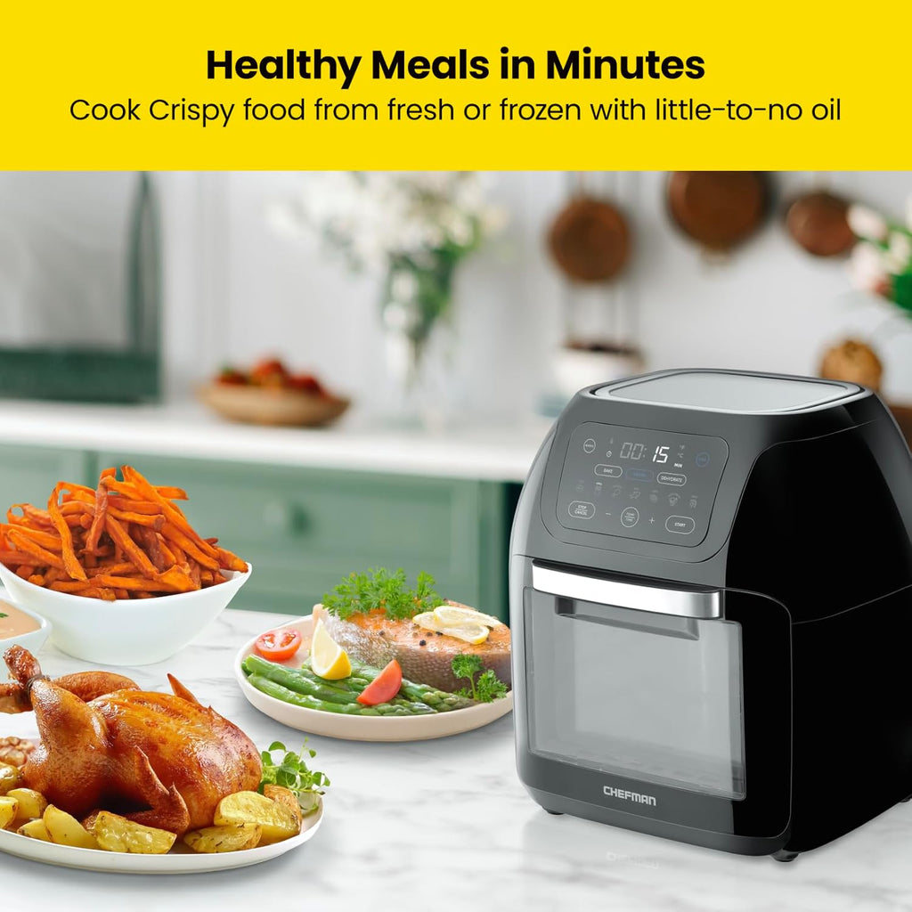 10L 3.6Qt Air Fryer with Rotisserie Dehydrator A801241