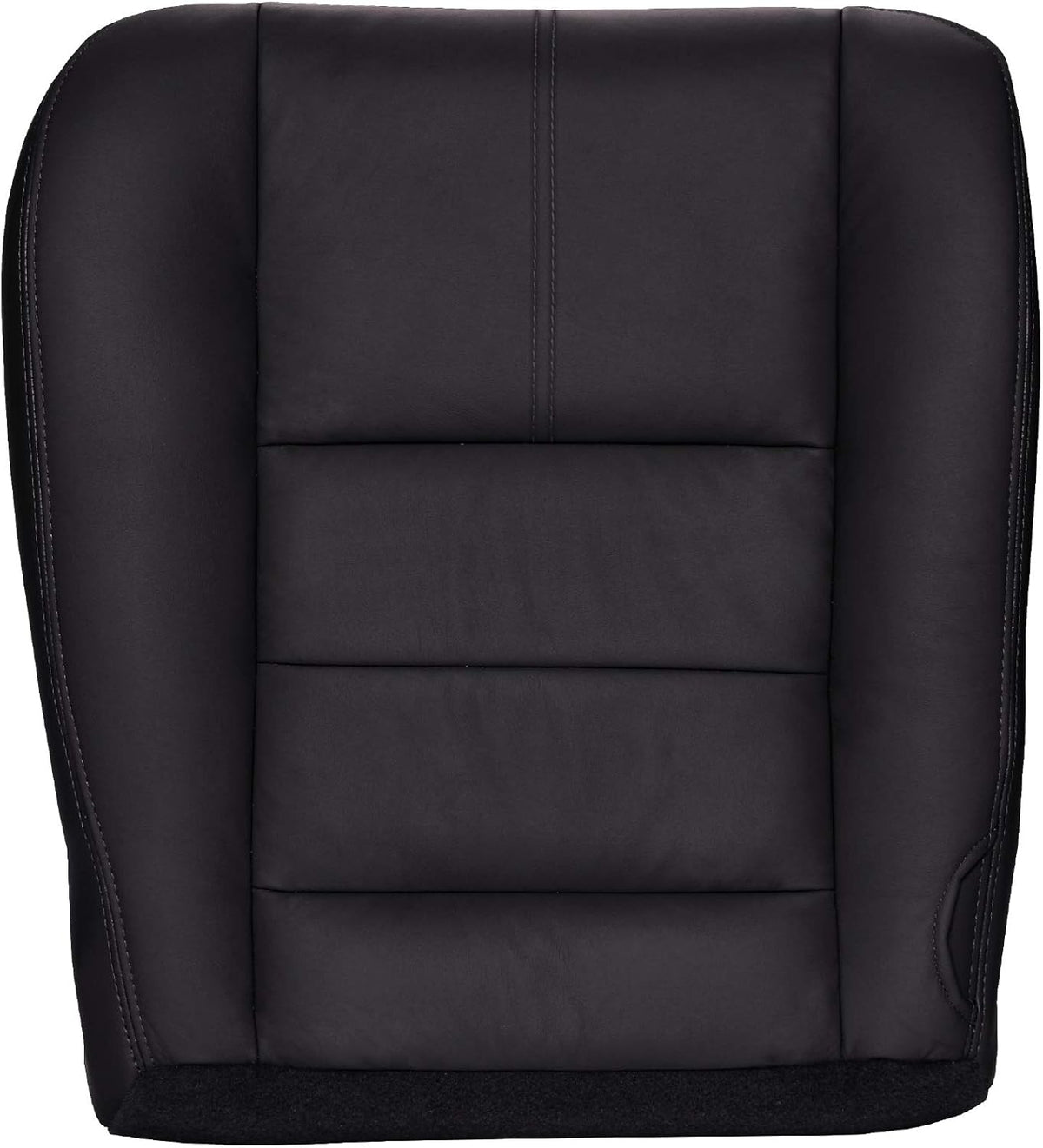 Driver Bottom Replacement Leather Seat Cover Camel Tan Q1056