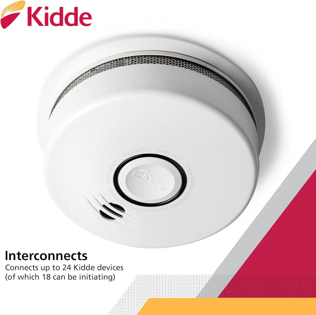 Hardwired Smoke & Carbon Monoxide Detector with Voice Alert V49971