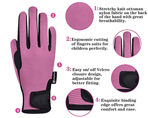 Kids Horse Riding Gloves W33364