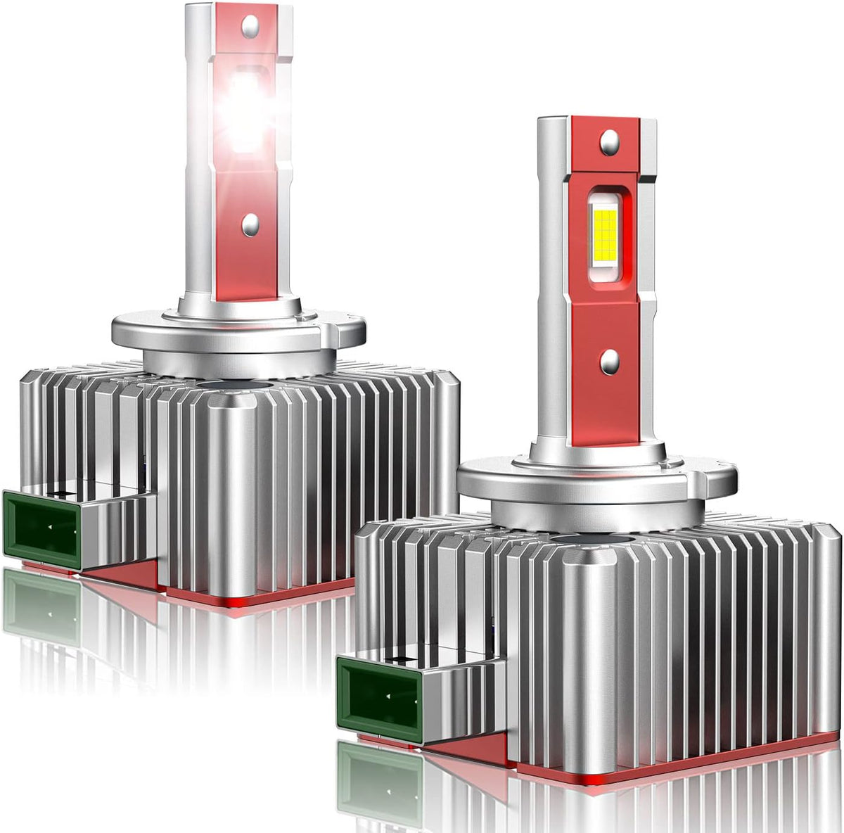 D1S D1R LED Headlight Bulb 100W 12000LM 6000K Super White (2 Pack) R38301