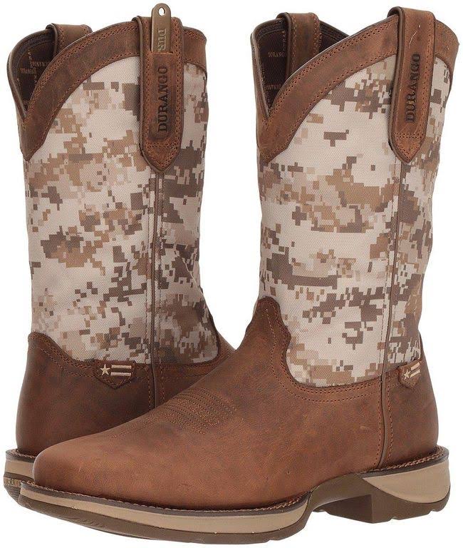 Brown Desert Camo 8 Work Boots K71203