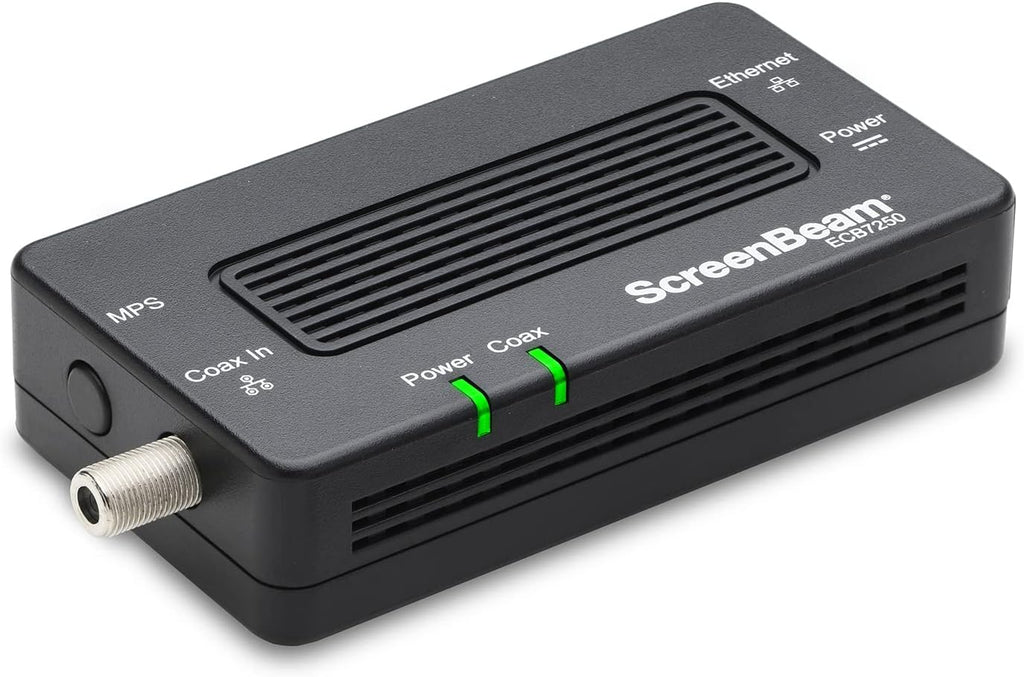 Bonded MoCA 2.5 Network Adapter Ethernet Over Coax Starter Kit X983