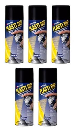 Matte Black Rubber Spray B5282