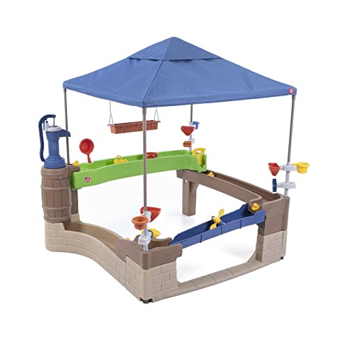 Tan Blue Water Play Table B487651
