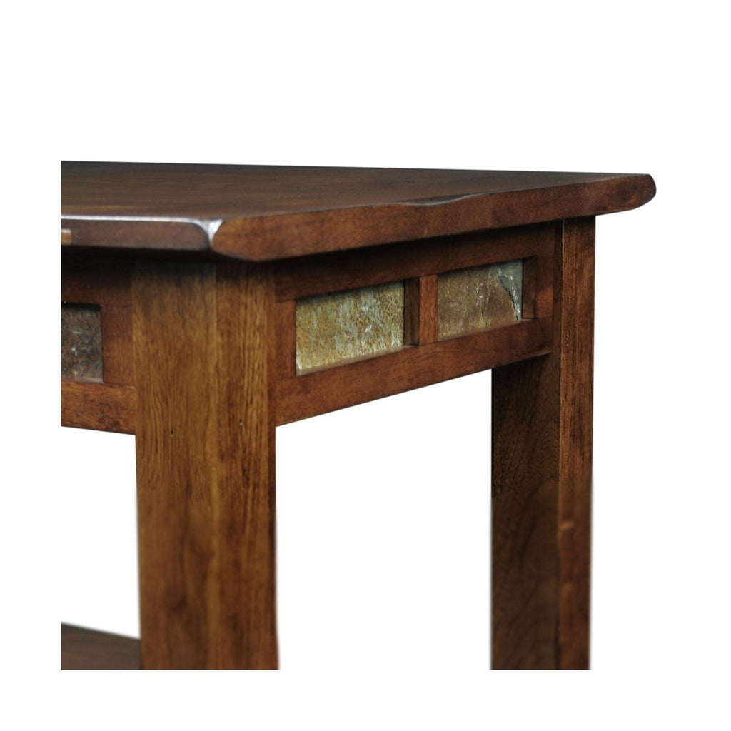 Rustic Oak End Table V11355