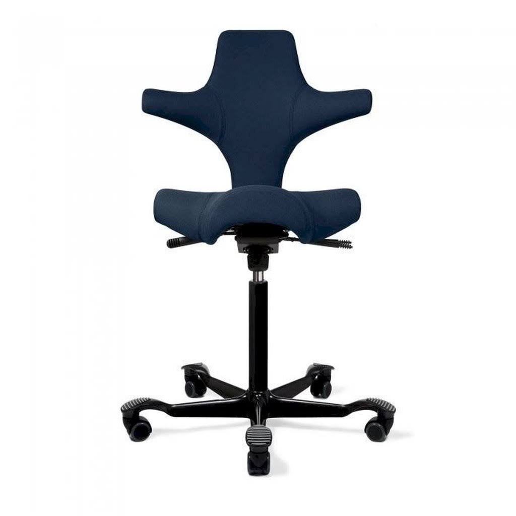 Black Ergonomic Saddle Seat Office Chair J2668