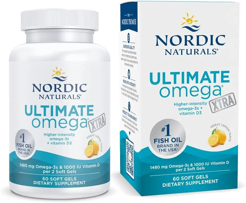 Lemon Flavor 60 Soft Gels Omega-3 Vitamin D3 B57770