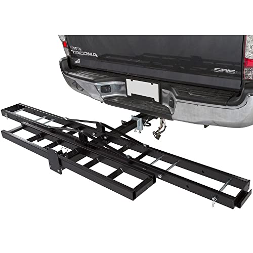 Black Steel Motorcycle Carrier A520