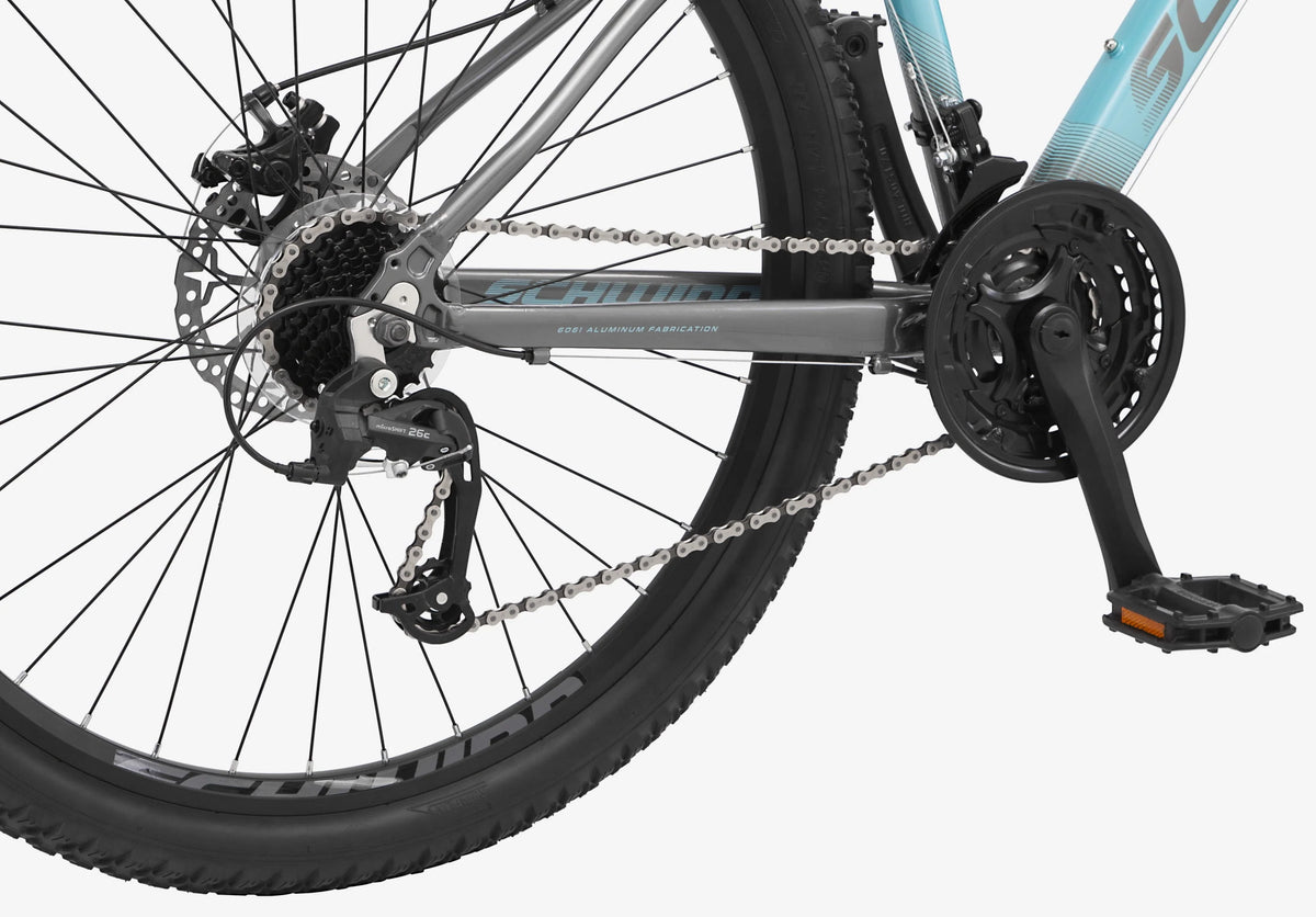 Blue 21 Speed Women's Mountain Bike C8834