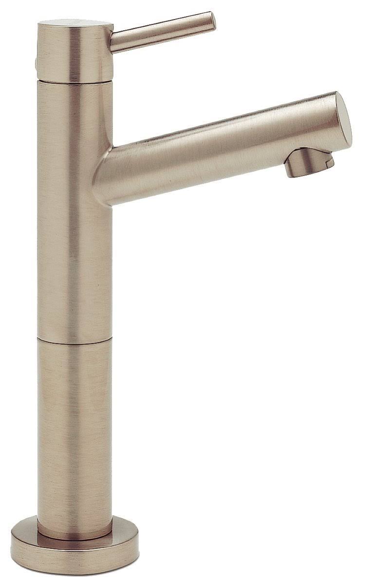 Satin Nickel Kitchen Faucet with Side Spray F7594