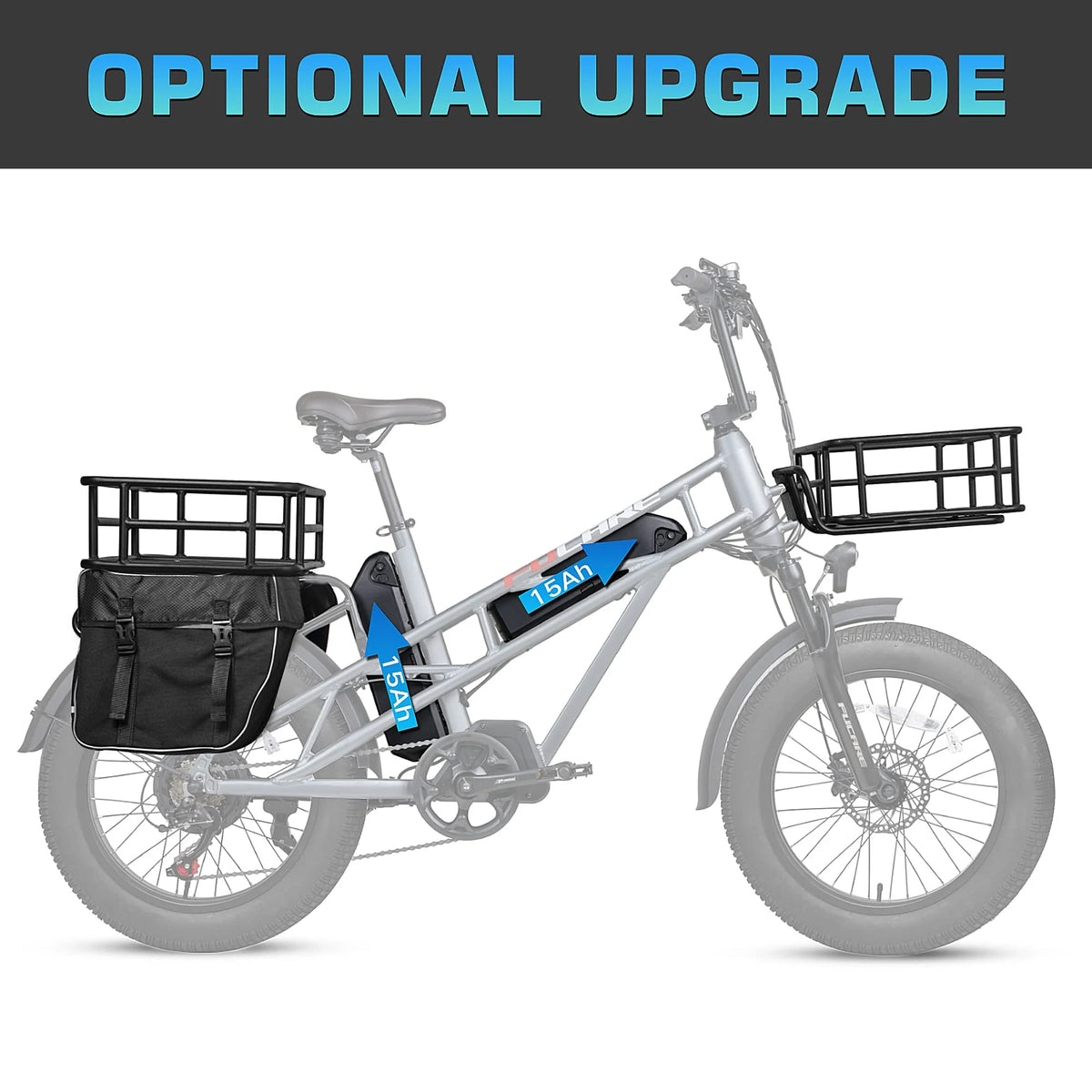 Electric Bike 20x4.0 Fat Tire 48V 30Ah Battery I730814