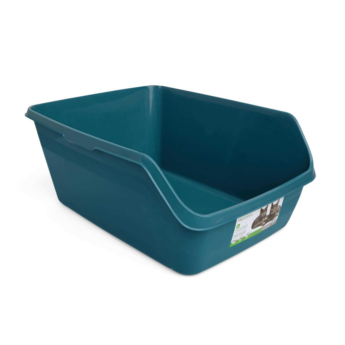 High-Back Litter Box V57161