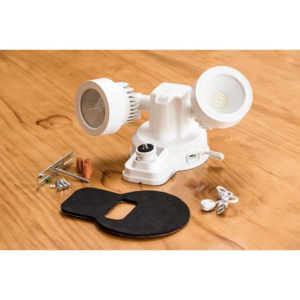 3-in-1 Floodlight, Charger and Mount (White) L656375
