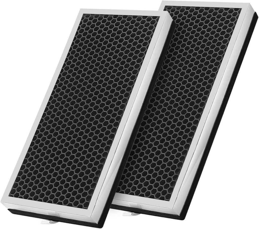 2 Pack H13 True HEPA Replacement Filter with Activated Carbon Filter G4570