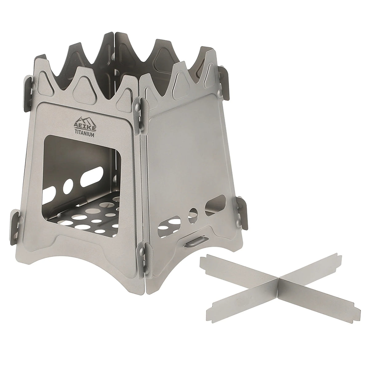Titanium Wood Burning Backpacking Stove N38658