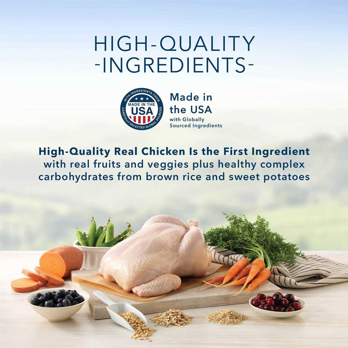 Dog Food Chicken and Brown Rice D49550
