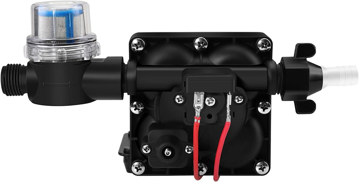 12V DC 5.0 GPM 55 PSI Self Priming Water Pressure Booster Pump A30924