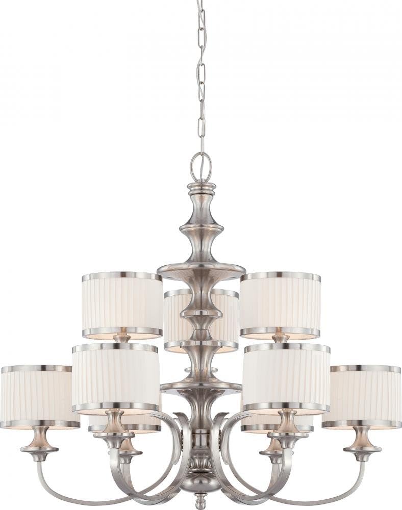 Brushed Nickel Two Light Vanity I91588