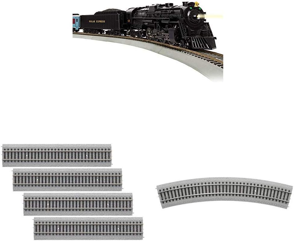 The Polar Express Electric HO Gauge Model Train Set with Remote and Bluetooth F2661