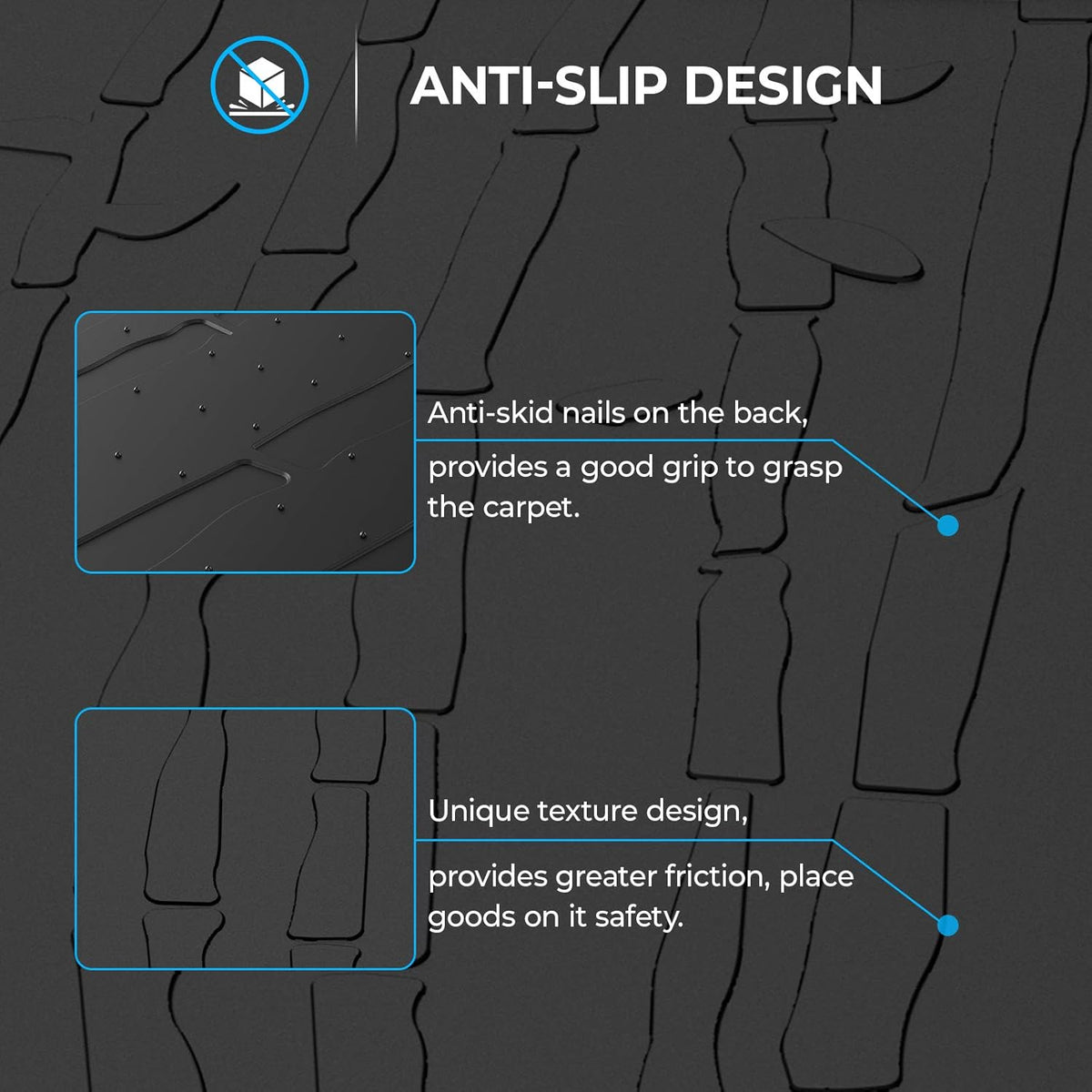 Black All Weather Cargo Trunk Liner I6413