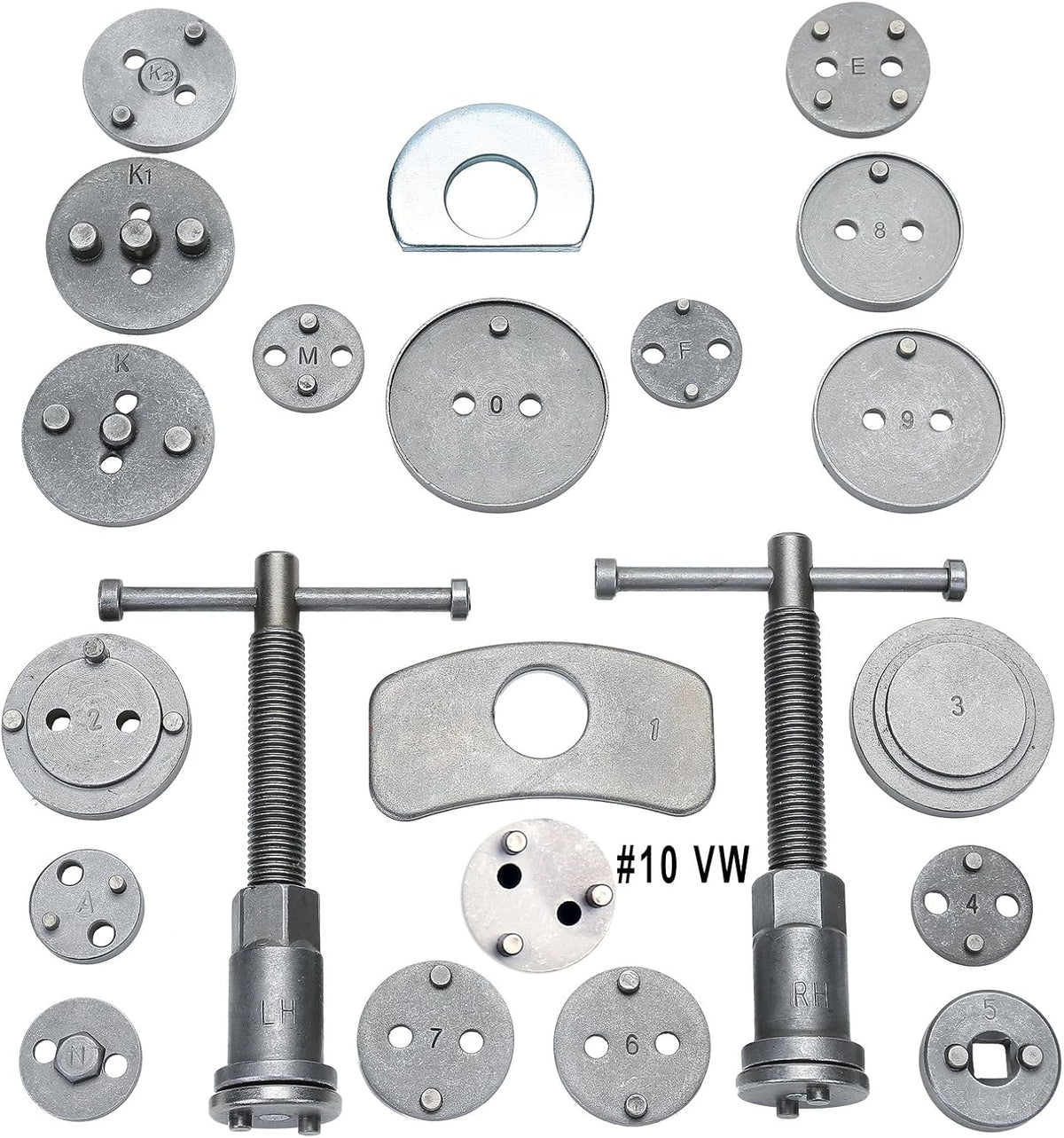 24pc Disc Brake Caliper Tool Set W78070