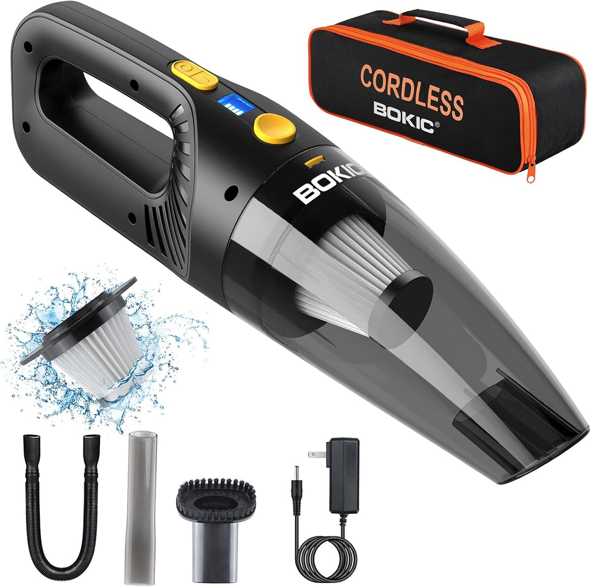 Cordless Handheld Car Vacuum Cleaner 8000Pa I6695