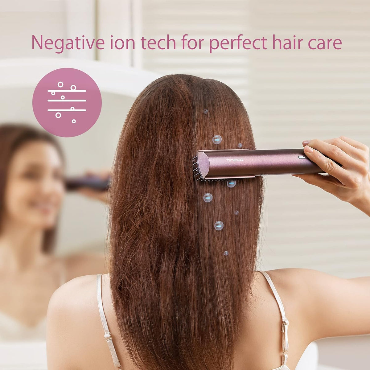 Smart Cordless Hair Styling Brush with Travel Bag S5688